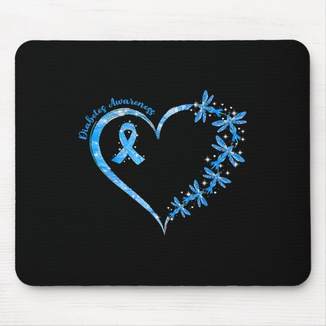 Im November tragen wir das Bewusstsein für die Bla Mousepad (Vorne)