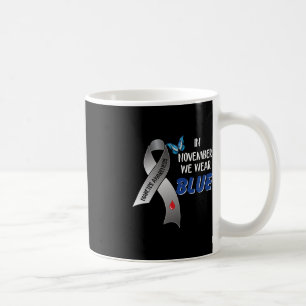 Im November tragen wir das blaue Diabetes-Sensibil Kaffeetasse