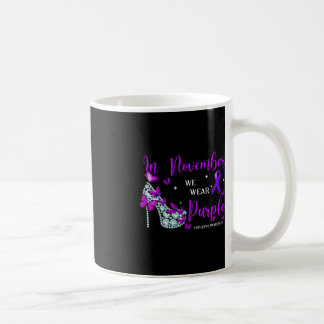 Im November tragen wir einen Lila Epilepsie-Bewuss Kaffeetasse
