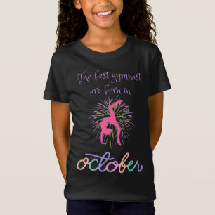 Im Oktober sind die besten Turniere Geboren T-Shirt