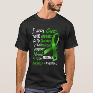 Im Oktober trage ich Grün für Zwergbewusstsein T-Shirt