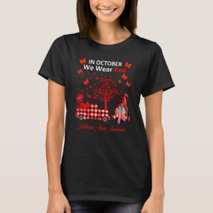 Im Oktober tragen wir das Bewusstsein für den Miss T-Shirt