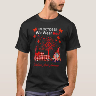 Im Oktober tragen wir das Bewusstsein für den Miss T-Shirt