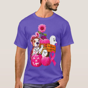 Im Oktober tragen wir die Pink Pitbull Breast Canc T-Shirt