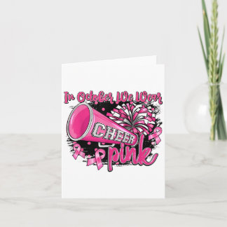 Im Oktober tragen wir NK Breast Cancer Chear Karte