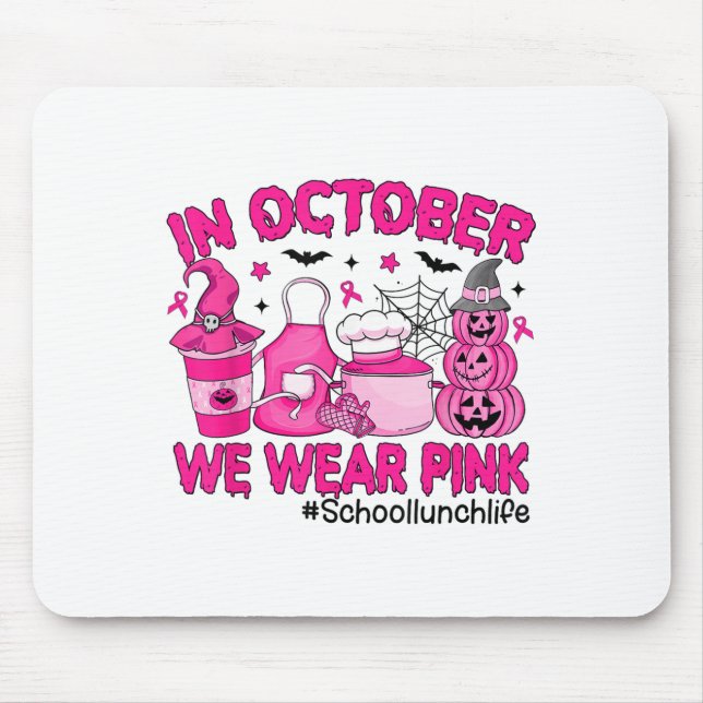 Im Oktober tragen wir NK Breast Cancer School Mitt Mousepad (Vorne)
