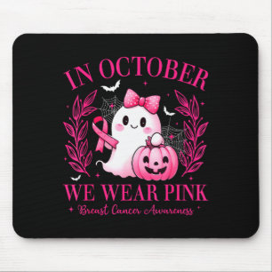 Im Oktober tragen wir Nk Brustkrebsbewusstsein Nk  Mousepad
