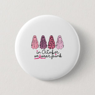 Im Oktober tragen wir Nk Ghost Boo Halloween Breas Button