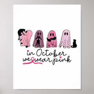 Im Oktober tragen wir NK Ghost und Black Cat Krebs Poster