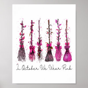 Im Oktober tragen wir Nk Hexen Brooms Soky Breast Poster