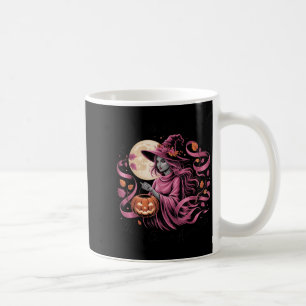 Im Oktober tragen wir Nk Ribbon Halloween Ghost He Kaffeetasse