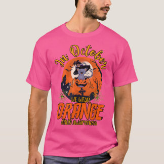Im Oktober tragen wir Orange ADHD 844 T-Shirt
