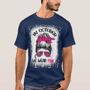 Im Oktober tragen wir Pink als Lehrer für lebensla T-Shirt