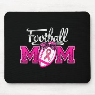 Im Oktober tragen wir Pink Football Mama Brustkreb Mousepad