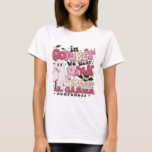 Im Oktober tragen wir Pink für Brustkrebs-Hallowee T-Shirt
