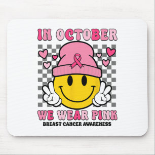 Im Oktober tragen wir Pink Ribbon Ghost Halloween Mousepad
