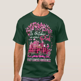 Im Oktober tragen wir Pink Ribbon LKW Leopard Brea T-Shirt