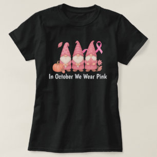Im Oktober tragen wir Pink T-Shirt