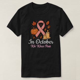 Im Oktober tragen wir Pink T-Shirt
