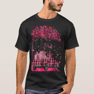 Im Oktober tragen wir Pink Truck Pumpkin Breast Ca T-Shirt