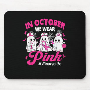 Im Oktober tragen wir Pink Va Nurse Life Brust Can Mousepad