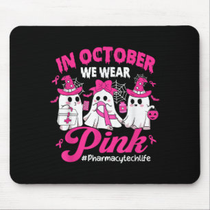 Im Oktober tragen wir pinkfarbene Pharmacy Tech Li Mousepad