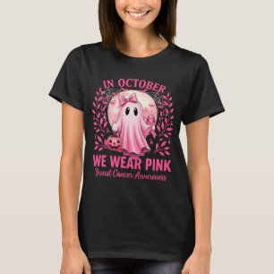 Im Oktober tragen wir rosa Brustkrebs-Bewusstsein T-Shirt