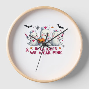 Im Oktober tragen wir rosa Brustkrebs-Bewusstsein Uhr