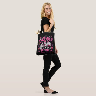 Im Oktober tragen wir Rosa Brustkrebsaufklärung Tasche