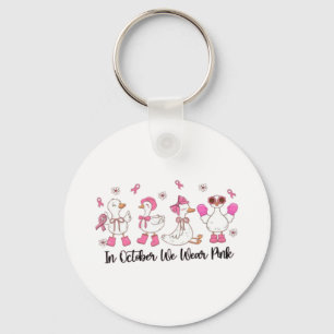 Im Oktober tragen wir rosa Entendesign 🎀 🦆 💗 Schlüsselanhänger