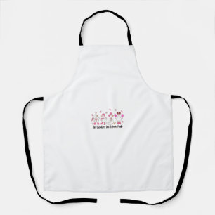 Im Oktober tragen wir rosa Entendesign 🎀 🦆 💗 Schürze