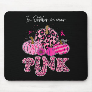 Im Oktober tragen wir rosa Erntedank Brustkrebs Mousepad