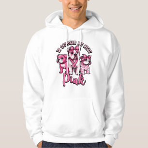 Im Oktober tragen wir Rosa � Halloween Süße Hunde Hoodie