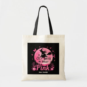 Im Oktober tragen wir rosa Hexenkrebs Tragetasche