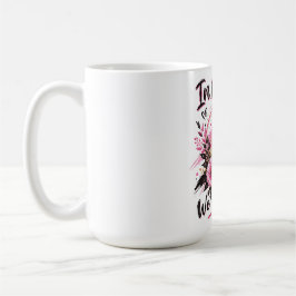 Im Oktober tragen wir rosa Kürbis Kaffeetasse