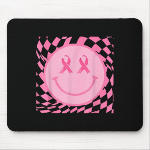 Im Oktober tragen wir rosa Meme mit Brustkrebs Mousepad