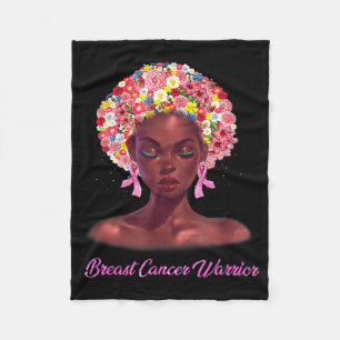 Im Oktober tragen wir rosa schwarze Frauen Brustkr Fleecedecke