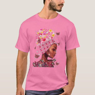 Im Oktober tragen wir rosa schwarze Frauen Brustkr T-Shirt