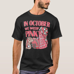 Im Oktober tragen wir Rosa und schauen Fußball und T-Shirt
