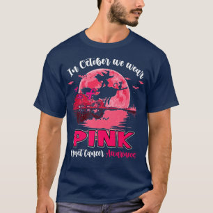 Im Oktober tragen wir rosafarbenen Rosa-Gitarre-Br T-Shirt