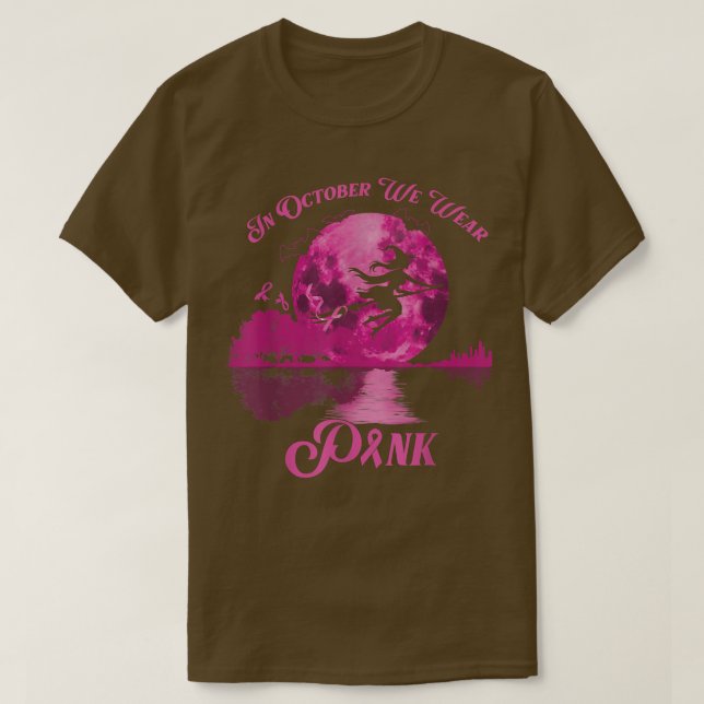 Im Oktober tragen wir rosafarbenen Wittling Brustk T-Shirt (Design vorne)