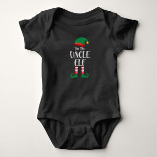Im Onkel Elf passt Weihnachten Baby Strampler