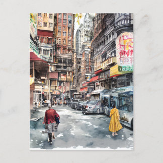 Im Osten der Stadt, Japan, Tokio Postkarte