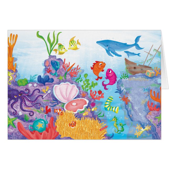 Im Ozean (Vorderseite (Horizontal))