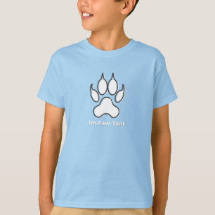 Im-Paw-Tant Kids' Basic-T - Shirt