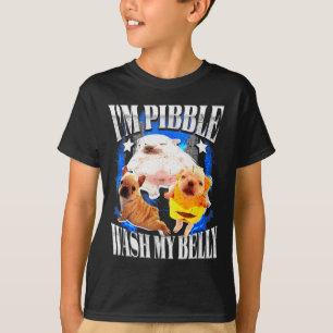 Im Pibble Wasche Meinen Bauch Französische Bulldog T-Shirt