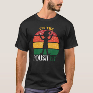 Im polnischen Elf Matching Christmas Classic T-Shi T-Shirt