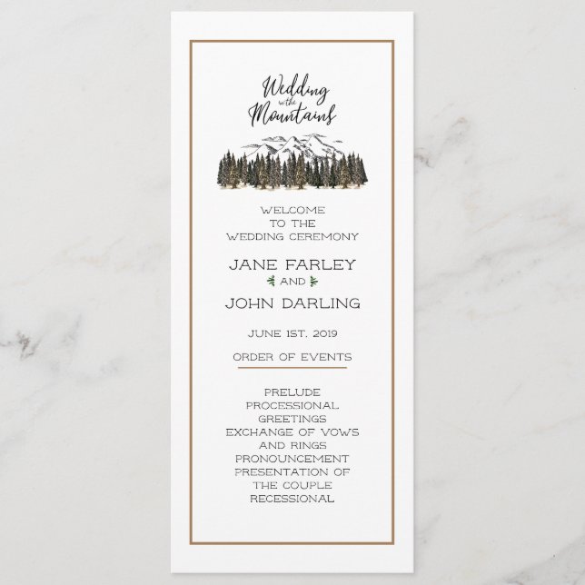 Im Programm "Berge" (Vorderseite)