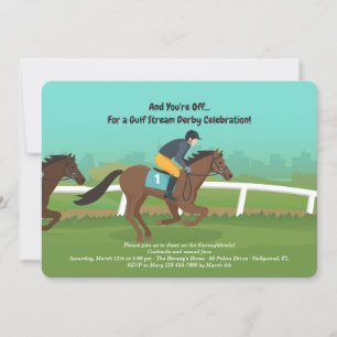 Im Race Derby Einladung