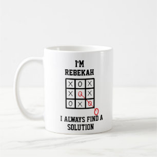 Im Rebekah Je Trouve Toujours Une Solution Mug